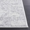 SAFAVIEH Amelia Collection Area Rug – 8′ x 10′, Ivory & Blue, Modern Abstract Design, Non-Shedding & Easy Care, Ideal for High Traffic Areas in Living Room, Bedroom (ALA700A)(Ivory/Light Grey)
