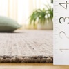 SAFAVIEH Area Rug 8×10 – Abstract Collection – Large – Light Grey & Ivory, Handmade Wool, Ideal for Living Room, Bedroom, Office, Dining Space (ABT468F)(Beige/Brown)