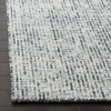 SAFAVIEH Area Rug 8×10 – Abstract Collection – Large – Light Grey & Ivory, Handmade Wool, Ideal for Living Room, Bedroom, Office, Dining Space (ABT468F)(Blue/Charcoal)