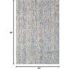 SAFAVIEH Area Rug 8×10 – Abstract Collection – Large – Light Grey & Ivory, Handmade Wool, Ideal for Living Room, Bedroom, Office, Dining Space (ABT468F)(Dark Blue/Rust)