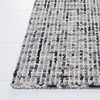 SAFAVIEH Area Rug 8×10 – Abstract Collection – Large – Light Grey & Ivory, Handmade Wool, Ideal for Living Room, Bedroom, Office, Dining Space (ABT468F)(Dark Grey/Ivory)