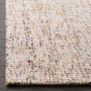 SAFAVIEH Area Rug 8×10 – Abstract Collection – Large – Light Grey & Ivory, Handmade Wool, Ideal for Living Room, Bedroom, Office, Dining Space (ABT468F)(Gold/Blue)