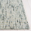 SAFAVIEH Area Rug 8×10 – Abstract Collection – Large – Light Grey & Ivory, Handmade Wool, Ideal for Living Room, Bedroom, Office, Dining Space (ABT468F)(Green/Ivory)