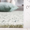 SAFAVIEH Area Rug 8×10 – Abstract Collection – Large – Light Grey & Ivory, Handmade Wool, Ideal for Living Room, Bedroom, Office, Dining Space (ABT468F)(Green/Ivory)