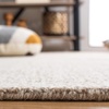 SAFAVIEH Area Rug 8×10 – Abstract Collection – Large – Light Grey & Ivory, Handmade Wool, Ideal for Living Room, Bedroom, Office, Dining Space (ABT468F)(Ivory/Grey)