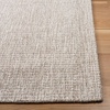 SAFAVIEH Area Rug 8×10 – Abstract Collection – Large – Light Grey & Ivory, Handmade Wool, Ideal for Living Room, Bedroom, Office, Dining Space (ABT468F)(Ivory/Grey)