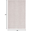 SAFAVIEH Area Rug 8×10 – Abstract Collection – Large – Light Grey & Ivory, Handmade Wool, Ideal for Living Room, Bedroom, Office, Dining Space (ABT468F)(Ivory/Grey)