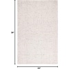 SAFAVIEH Area Rug 8×10 – Abstract Collection – Large – Light Grey & Ivory, Handmade Wool, Ideal for Living Room, Bedroom, Office, Dining Space (ABT468F)(Ivory/Light Grey)