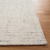 SAFAVIEH Area Rug 8×10 – Abstract Collection – Large – Light Grey & Ivory, Handmade Wool, Ideal for Living Room, Bedroom, Office, Dining Space (ABT468F)(Ivory/Light Grey)
