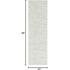 SAFAVIEH Area Rug 8×10 – Abstract Collection – Large – Light Grey & Ivory, Handmade Wool, Ideal for Living Room, Bedroom, Office, Dining Space (ABT468F)(Sage/Ivory)