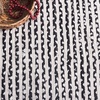 SAFAVIEH Area Rug 8×10 – Braided Collection – Large – Blue & Ivory, Handmade Cotton, Ideal for Living Room, Bedroom, Office, Dining Space (BRD260M)(Black/Ivory)