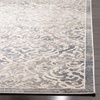 SAFAVIEH Area Rug 8×10 – Brentwood Collection – Large – Light Grey & Blue, Damask Pattern, Non-Shedding & Easy Cleaning, Ideal for Living Room, Bedroom, Office, Dining Space (BNT810G)