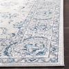 SAFAVIEH Area Rug 8×10 – Brentwood Collection – Large – Light Grey & Blue, Oriental Floral Scroll Design, Non-Shedding & Easy Cleaning, Ideal for Living Room, Bedroom, Office, Dining Space (BNT854G)(Light Grey / Blue)