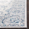 SAFAVIEH Area Rug 8×10 – Brentwood Collection – Large – Light Grey & Blue, Oriental Floral Scroll Design, Non-Shedding & Easy Cleaning, Ideal for Living Room, Bedroom, Office, Dining Space (BNT854G)(Light Grey / Blue)