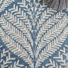 SAFAVIEH Area Rug 8×10 – Capri Collection – Large – Ivory & Blue, Handmade Wool, Ideal for Living Room, Bedroom, Office, Dining Space (CPR208A)(Grey/Ivory)
