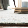 SAFAVIEH Area Rug 8×10 – Capri Collection – Large – Ivory & Blue, Handmade Wool, Ideal for Living Room, Bedroom, Office, Dining Space (CPR208A)(Ivory/Blue)