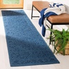 SAFAVIEH Area Rug 8×10 – Dip Dye Collection – Large – Navy Blue, Handmade Wool, Ideal for Living Room, Bedroom, Office, Dining Space (DDY151N)(Navy Blue)