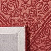 SAFAVIEH Area Rug 8×10 – Dip Dye Collection – Large – Navy Blue, Handmade Wool, Ideal for Living Room, Bedroom, Office, Dining Space (DDY151N)(Red)