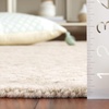 SAFAVIEH Area Rug 8×10 – Dip Dye Collection – Large – Navy Blue, Handmade Wool, Ideal for Living Room, Bedroom, Office, Dining Space (DDY151N)(Sage/Ivory)
