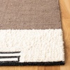 SAFAVIEH Area Rug 8×10 – Kenya Collection – Large – Black & Ivory, Handmade Wool, Southwestern Design, Ideal for Living Room, Bedroom, Dining Space (KNY278Z)(Black/Ivory)