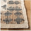 SAFAVIEH Area Rug 8×10 – Kilim Collection – Large – Ivory & Grey, Handmade Flat Weave Jute, Ideal for Living Room, Bedroom, Office, Dining Space (KLM755A)(Ivory/Grey)