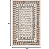 SAFAVIEH Area Rug 8×10 – Kilim Collection – Large – Ivory & Grey, Handmade Flat Weave Jute, Ideal for Living Room, Bedroom, Office, Dining Space (KLM755A)(Ivory/Grey)