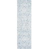 SAFAVIEH Area Rug 8×10 – Metro Collection – Large – Natural & Ivory, Handmade Wool, Ideal for Living Room, Bedroom, Dining Space (MET998A)(Blue/Ivory)