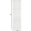 SAFAVIEH Area Rug 8×10 – Metro Collection – Large – Natural & Ivory, Handmade Wool, Ideal for Living Room, Bedroom, Dining Space (MET998A)(Dark Grey/Ivory)
