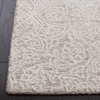 SAFAVIEH Area Rug 8×10 – Metro Collection – Large – Natural & Ivory, Handmade Wool, Ideal for Living Room, Bedroom, Dining Space (MET998A)(Natural/Ivory)