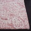 SAFAVIEH Area Rug 8×10 – Metro Collection – Large – Natural & Ivory, Handmade Wool, Ideal for Living Room, Bedroom, Dining Space (MET998A)(Pink/Ivory)