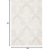 SAFAVIEH Area Rug 8×10 – Micro-Loop Collection – Large – Beige, Handmade Wool, Ideal for Living Room, Bedroom, Office, Dining Space (MLP539B)(Beige)