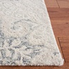 SAFAVIEH Area Rug 8×10 – Micro-Loop Collection – Large – Beige, Handmade Wool, Ideal for Living Room, Bedroom, Office, Dining Space (MLP539B)(Charcoal/Ivory)