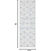 SAFAVIEH Area Rug 8×10 – Micro-Loop Collection – Large – Light Blue & Ivory, Handmade Wool, Ideal for Living Room, Bedroom, Office, Dining Space (MLP536L)(Light Blue / Ivory)
