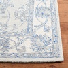 SAFAVIEH Area Rug 8×10 – Micro-Loop Collection – Large – Light Blue & Ivory, Handmade Wool, Ideal for Living Room, Bedroom, Office, Dining Space (MLP536L)(Light Blue / Ivory)