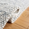 SAFAVIEH Area Rug 8×10 – Natura Collection – Large – Grey & Ivory, Handmade Wool, Ideal for Living Room, Bedroom, Dining Space (NAT182F)(Grey/Ivory)