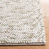 SAFAVIEH Area Rug 8×10 – Natura Collection – Large – Grey & Ivory, Handmade Wool, Ideal for Living Room, Bedroom, Dining Space (NAT182F)(Sage/Ivory)