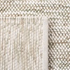 SAFAVIEH Area Rug 8×10 – Natura Collection – Large – Grey & Ivory, Handmade Wool, Ideal for Living Room, Bedroom, Dining Space (NAT182F)(Sage/Ivory)