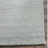 SAFAVIEH Area Rug 8×10 – Natura Collection – Large – Ivory, Handmade Wool, Ideal for Living Room, Bedroom, Dining Space (NAT801A)(Grey)