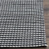 SAFAVIEH Area Rug 8×10 – Natura Collection – Large – Ivory, Handmade Wool, Ideal for Living Room, Bedroom, Dining Space (NAT801A)(Ivory/Black)