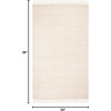SAFAVIEH Area Rug 8×10 – Natura Collection – Large – Ivory, Handmade Wool, Moroccan Boho Fringe Design, Ideal for Living Room, Bedroom, Dining Space (NAT852B)(Ivory)