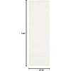 SAFAVIEH Area Rug 8×10 – Natura Collection – Large – Ivory & Ivory, Handmade Wool & Viscose, Ideal for Living Room, Bedroom, Dining Space (NAT310A)(Ivory)