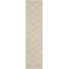 SAFAVIEH Area Rug 8×10 – Palm Beach Collection – Large – Beige & Beige, Sisal Jacquard Weave, Ideal for Living Room, Bedroom, Office, Dining Space (PAB360A)(Beige/Brown)