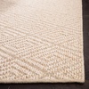 SAFAVIEH Area Rug 8×10 – Palm Beach Collection – Large – Beige & Beige, Sisal Jacquard Weave, Ideal for Living Room, Bedroom, Office, Dining Space (PAB360A)(Beige)
