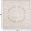 SAFAVIEH Area Rug 8×10 – Reflection Collection – Large – Cream & Ivory, Non-Shedding & Easy Cleaning, Ideal for Living Room, Bedroom, Dining Space (RFT664D)(Beige/Cream)
