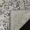 SAFAVIEH Area Rug 8×10 – Reflection Collection – Large – Cream & Ivory, Non-Shedding & Easy Cleaning, Ideal for Living Room, Bedroom, Dining Space (RFT664D)(Dark Grey/Cream)