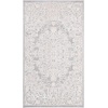 SAFAVIEH Area Rug 8×10 – Reflection Collection – Large – Cream & Ivory, Non-Shedding & Easy Cleaning, Ideal for Living Room, Bedroom, Dining Space (RFT664D)(Light Grey/Cream)