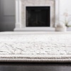 SAFAVIEH Area Rug 8×10 – Reflection Collection – Large – Cream & Ivory, Non-Shedding & Easy Cleaning, Ideal for Living Room, Bedroom, Dining Space (RFT667D)(Creme/Ivory)