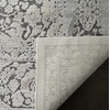 SAFAVIEH Area Rug 8×10 – Reflection Collection – Large – Cream & Ivory, Non-Shedding & Easy Cleaning, Ideal for Living Room, Bedroom, Dining Space (RFT667D)(Dark Grey/Cream)