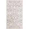 SAFAVIEH Area Rug 8×10 – Reflection Collection – Large – Cream & Ivory, Non-Shedding & Easy Cleaning, Ideal for Living Room, Bedroom, Dining Space (RFT667D)(Dark Grey/Cream)