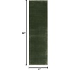 SAFAVIEH Area Rug 8×10 – Revive Collection – Large – Green, Solid Pattern, Non-Shedding & Easy Cleaning, Ideal for Living Room, Bedroom, Office, Dining Space (REV102Y)(Green)